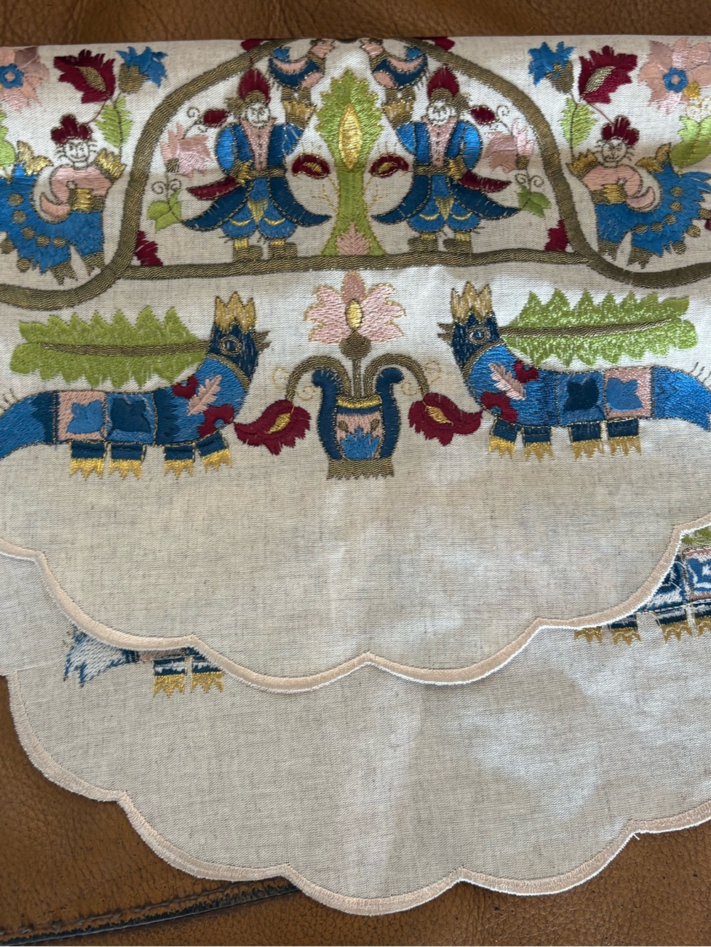Greek Traditional Embroider Table Runner
